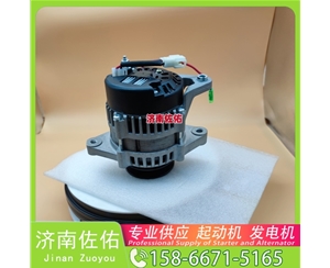 江西1001778863起动机JFZ2503K发电机 GR215 配潍柴 WP6 日立｜ZX470｜6WG1 Doosan 大柴 CA6DK 上柴 SC9D 卡特 374F C18 平地机 启动马达